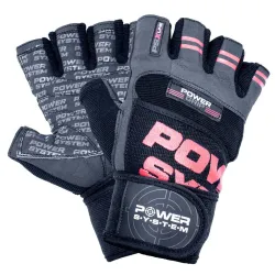 Перчатки для фитнеса и тяжелой атлетики Power System PS-2800 Power Grip Red M - Robinzon.ua