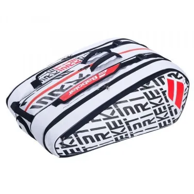 Чехол для теннисных ракеток Babolat RH X12 PURE STRIKE (12 ракеток) Белый/Красный (751201/149) - 1 - Robinzon.ua