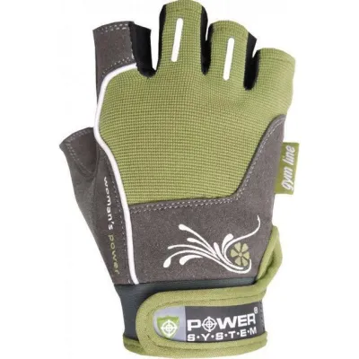 Перчатки для фитнеса и тяжелой атлетики Power System PS-2570 Woman’s Power женские Green XS - 1 - Robinzon.ua