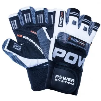 Перчатки для фитнеса и тяжелой атлетики Power System PS-2700 No Compromise Grey/White M Перчатки для фитнеса и тяжелой атлетики Power System PS-2700 No Compromise Grey/White M - Robinzon.ua