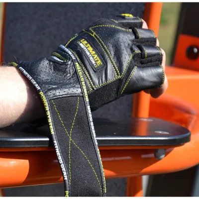 Рукавиці для фітнесу та важкої атлетики Power System PS-2810 Ultimate Motivation Black/Yellow Line XL - 5 - Robinzon.ua