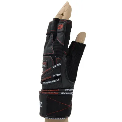 Рукавиці для фітнесу та важкої атлетики Power System PS-2810 Ultimate Motivation Black/Red Line L - 4 - Robinzon.ua
