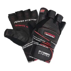 Рукавиці для фітнесу та важкої атлетики Power System PS-2810 Ultimate Motivation Black/Red Line L - Robinzon.ua