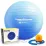 М'яч для фітнесу (фітбол) Power System PS-4011 Ø55 cm PRO Gymball Blue М'яч для фітнесу (фітбол) Power System PS-4011 Ø55 cm PRO Gymball Blue - Robinzon.ua