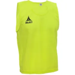 Манишка взрослая Select Bib Basic жовтий Уні 72х66см 684100-555 - Robinzon.ua