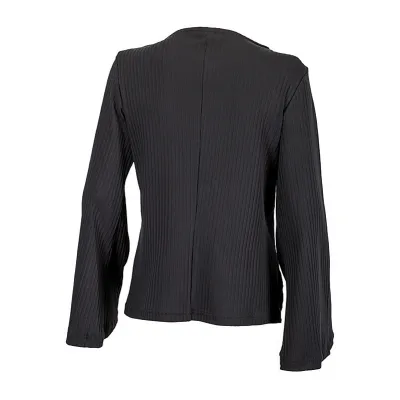 Женский Лонгслив Nike W NSW RIB JRSY LS TOP Черный XS (7dDV7866-010 XS) - 4 - Robinzon.ua