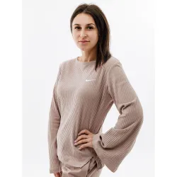 Жіночий лонгслів Nike W NSW RIB JRSY LS TOP S (7dDV7866-272 S) - Robinzon.ua