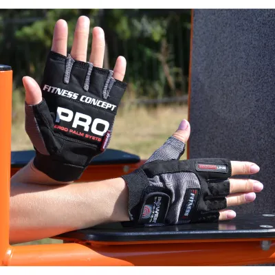 Рукавички для фітнесу та важкої атлетики Power System PS-2300 Fitness Grey/Black XS - 3 - Robinzon.ua