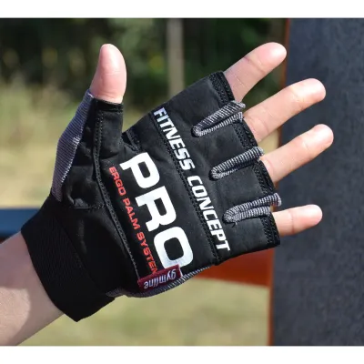 Рукавички для фітнесу та важкої атлетики Power System PS-2300 Fitness Grey/Black XS - 2 - Robinzon.ua