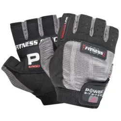 Рукавички для фітнесу та важкої атлетики Power System PS-2300 Fitness Grey/Black XS - Robinzon.ua