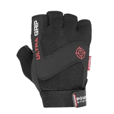 Рукавички для фітнесу та важкої атлетики Power System PS-2400 Ultra Grip Black XS - 1 - Robinzon.ua