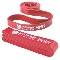 Еспандер-петля (гумка для фітнесу і кроссфіту) Power System PS-4053 CrossFit Level 3 Red (опір 15-40 кг) - Robinzon.ua