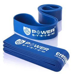 Еспандер-петля (гумка для фітнесу і кроссфіту) Power System PS-4054 CrossFit Level 4 Blue (опір 22-50 кг) - Robinzon.ua