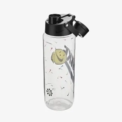 Пляшка Nike TR RENEW RECHARGE STRAW BOTTLE 24 OZ Графічний прозорий, Чорний Уні 709 мл (N.100.7643.968.24) - 1 - Robinzon.ua