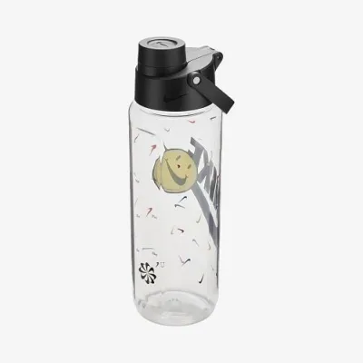 Пляшка Nike TR RENEW RECHARGE STRAW BOTTLE 24 OZ Графічний прозорий, Чорний Уні 709 мл (N.100.7643.968.24) - 2 - Robinzon.ua