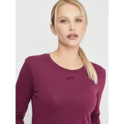 Жіночий лонгслів Joma ORGANIC Бордовий M (901611.651) - Robinzon.ua