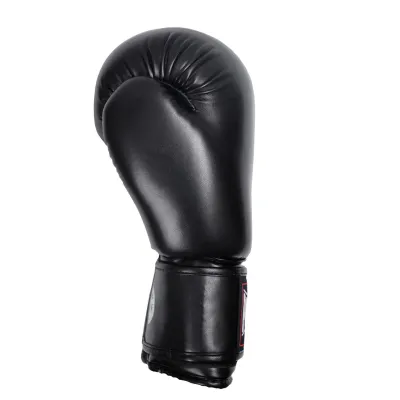 Боксерские перчатки PowerPlay 3004 Classic Черные 10 унций - 2 - Robinzon.ua
