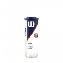 М'ячі для тенісу Wilson ROLAND GARROS ALL CT 3 BALL Зелений (WRT126400) - Robinzon.ua