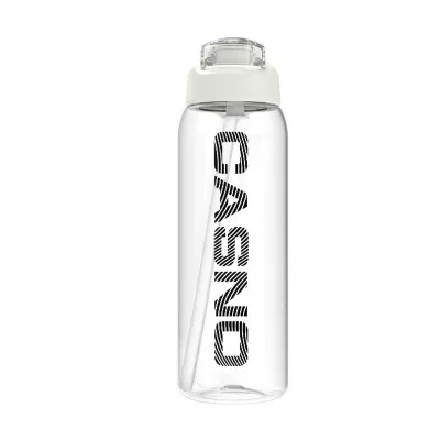 Бутылка для воды CASNO 800 мл KXN-1257 Белая Бутылка для воды CASNO 800 мл KXN-1257 Белая - Robinzon.ua
