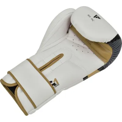 Боксерские перчатки RDX F7 Ego Golden 8 унций (капа в комплекте) - 4 - Robinzon.ua