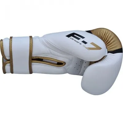 Боксерские перчатки RDX F7 Ego Golden 8 унций (капа в комплекте) - 6 - Robinzon.ua