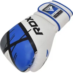 Боксерські рукавиці RDX F7 Ego Blue 16 унцій (капа в комплекті) - Robinzon.ua