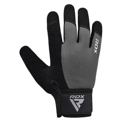 Рукавички для фітнесу RDX W1 Full Finger Plus Grey XL - 1 - Robinzon.ua