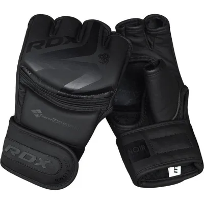 Перчатки для ММА RDX F15 Noir Matte Black XL (капа в комплекте) - 1 - Robinzon.ua