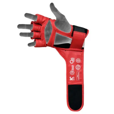 Рукавиці для ММА RDX AURA PLUS T-17 Red/Black XL (капа у комплекті) - 2 - Robinzon.ua