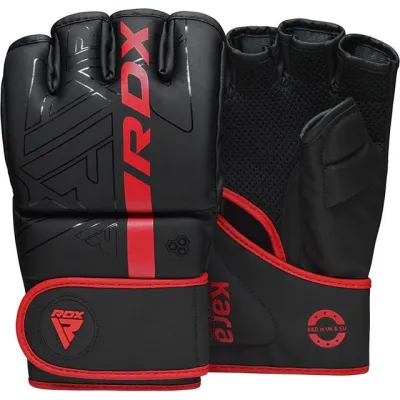 Перчатки для ММА RDX F6 KARA Matte Red M (капа в комплекте) - 1 - Robinzon.ua