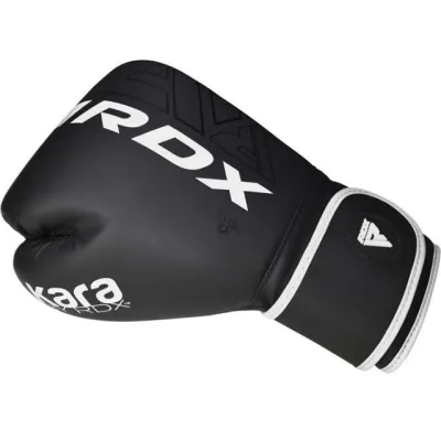 Боксерские перчатки RDX F6 Kara Matte White 12 унций (капа в комплекте) - 1 - Robinzon.ua