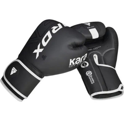 Боксерские перчатки RDX F6 Kara Matte White 12 унций (капа в комплекте) - 2 - Robinzon.ua