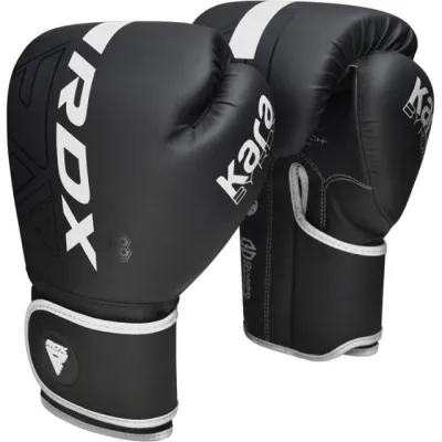 Боксерские перчатки RDX F6 Kara Matte White 12 унций (капа в комплекте) - 6 - Robinzon.ua