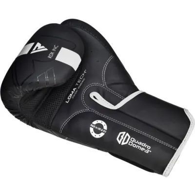Боксерские перчатки RDX F6 Kara Matte White 12 унций (капа в комплекте) - Robinzon.ua