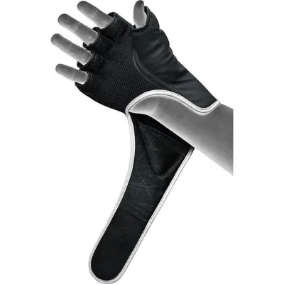 Рукавиці для ММА RDX F6 KARA Matte White L (капа у комплекті) - 4 - Robinzon.ua