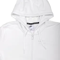Жіноча Толстовка Nike W NSW AIR FLC HD FZ Білий XS (DV8046-121) - Robinzon.ua
