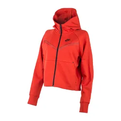 Жіноча Толстовка Nike FLC WR ESSNTL FZ HDY Вишневий S (CW4298-623 S) - Robinzon.ua