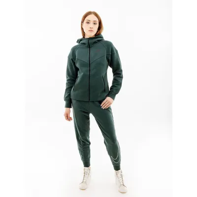 Жіноча Толстовка Nike NS TCH FLC WR FZ HD Зелений XS (7dFB8338-328 XS) - 5 - Robinzon.ua