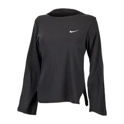 Жіночий Лонгслів Nike W NSW RIB JRSY LS TOP Чорний S (7dDV7866-010 S) - Robinzon.ua