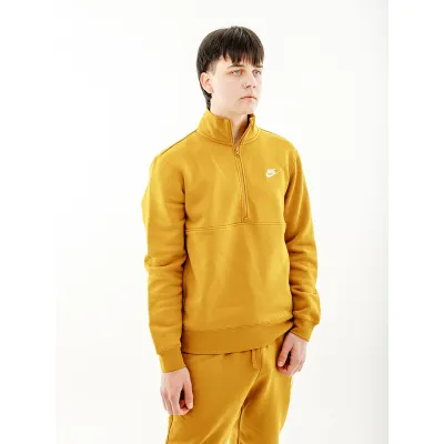 Мужская Кофта Nike CLUB BB HZ TOP Желтый 2XL (7dDD4732-716 2XL) - 1 - Robinzon.ua