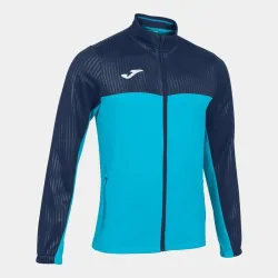 Чоловіча спортивна кофта Joma MONTREAL FULL ZIP SWEATSHIRT синій,блакитний 2XL 102744.013 2XL - Robinzon.ua