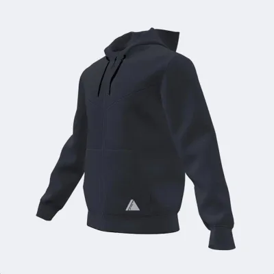 Чоловіча спортивна кофта Joma INDOOR GYM ZIP-UP HOODIE BLACK чорний XL 102970.100 XL - 1 - Robinzon.ua
