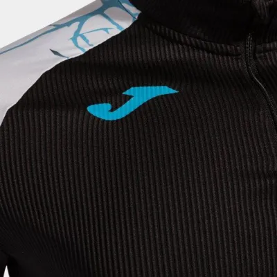 Чоловіча спортивна кофта Joma Elite IX Чорний Білий M (102756.102) - 2 - Robinzon.ua