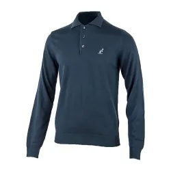 Чоловіча Кофта AUSTRALIAN Sweater Polo Neck Сірий S (LSUMA0013-061 S) - Robinzon.ua