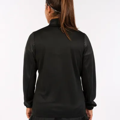 Жіноча спортивна кофта Joma MONTREAL FULL ZIP SWEATSHIRT чорний S 901645.100 S - 3 - Robinzon.ua