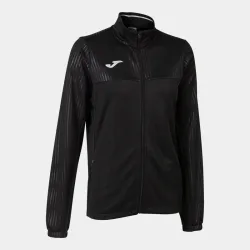 Жіноча спортивна кофта Joma MONTREAL FULL ZIP SWEATSHIRT чорний S 901645.100 S - Robinzon.ua