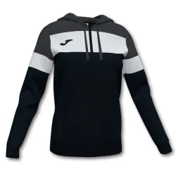Жіноча спортивна кофта Joma CREW IV HOODIE JACKET чорний,темно-сірий L 901041.110 L - Robinzon.ua