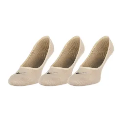Женские Носки Nike W NK ED LTWT FOOT 3PR NEW 144 Бежевый 34-38 (SX4863-160) - Robinzon.ua