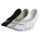 Шкарпетки Nike Women's Everyday Lightweight Footie 3-pack 38-42 black/beige/white SX4863-900 - Robinzon.ua