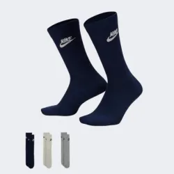 Жіночі Шкарпетки Nike U NS EVER DA ESSENTIAL CR Різнокольоровий 34-38 (DX5025-903 34-38) - Robinzon.ua